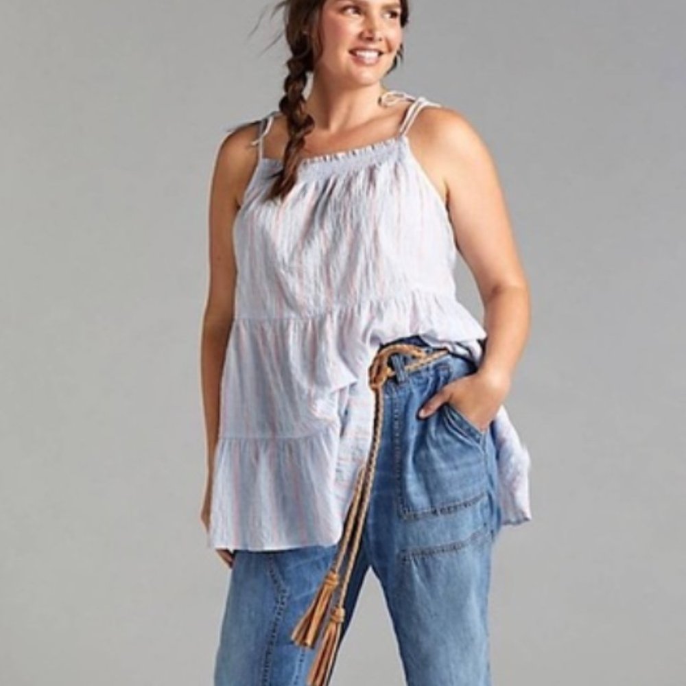 NWT Anthropologie Maeve Striped Tunic